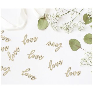 Konfetti drewniane LOVE - 18 szt. Godan (RV-KDLO)
