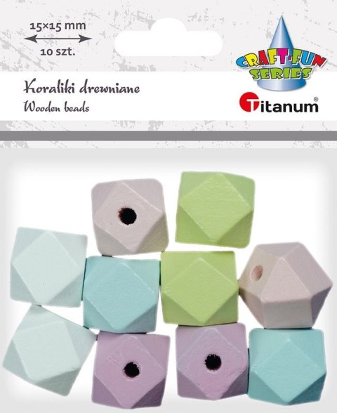 Ozdoba drewniana Craft-Fun Series koraliki Titanum (22TH401-2)