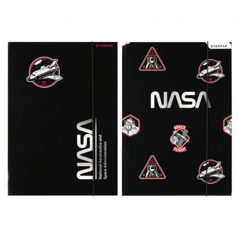 Teczka kartonowa na gumkę Nasa A4 mix Starpak (559721)
