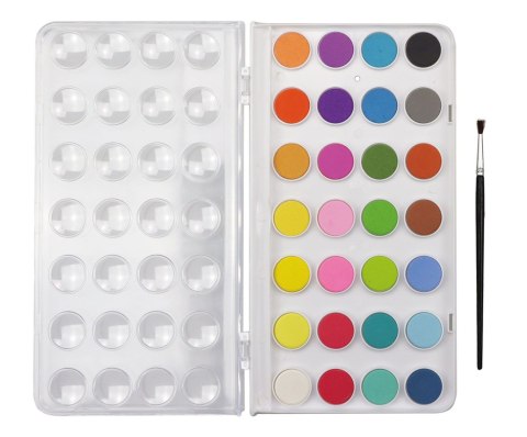 Farby akwarelowe 28 kolor. Flamingo (SR-BR54)