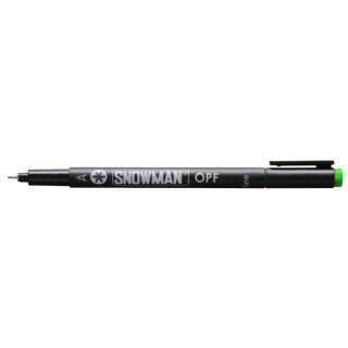 Foliopis zielony wkład zielony Fmm Snowman