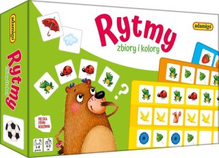 Gra edukacyjna Rytmy zbiory i kolory Adamigo
