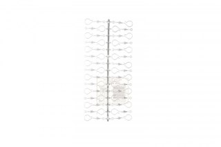 Haczyki do ozdób 30 srebrne Arpex (BN1038SRE)