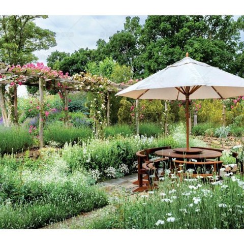 Kalendarz ścienny OGRODY RAJSKIE 13-planszowe 2024 320mm x 470mm Lucrum (RW11)