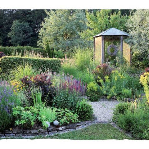 Kalendarz ścienny OGRODY RAJSKIE 13-planszowe 2024 320mm x 470mm Lucrum (RW11)