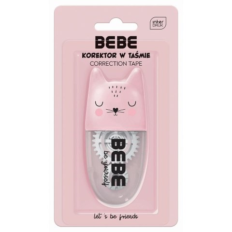 Korektor w taśmie (myszka) BB FRIENDS girls 1 sztuka 5902277319302 Bebe