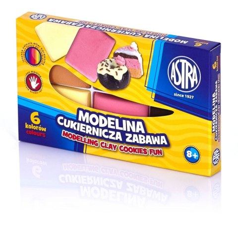Modelina 6 kol. cukiernicza zabawa mix Astra (304114001)