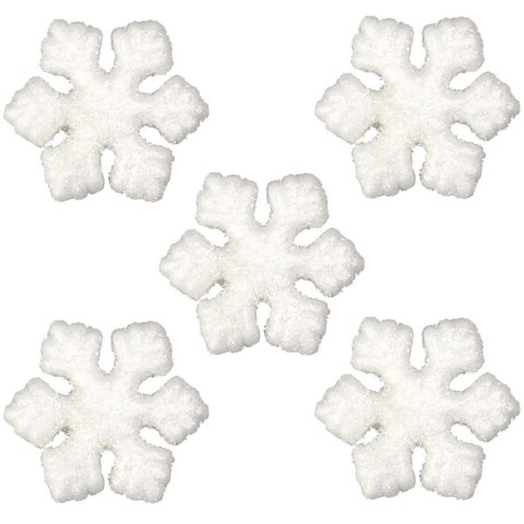 Ozdoba świąteczna Craft-Fun Series styropianowe płatki śniegu Titanum (25YX0514-3)