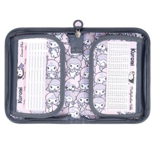 Piórnik KUROMI PINK 2 KLAPKOWY St.Majewski (bez wyposażenia)