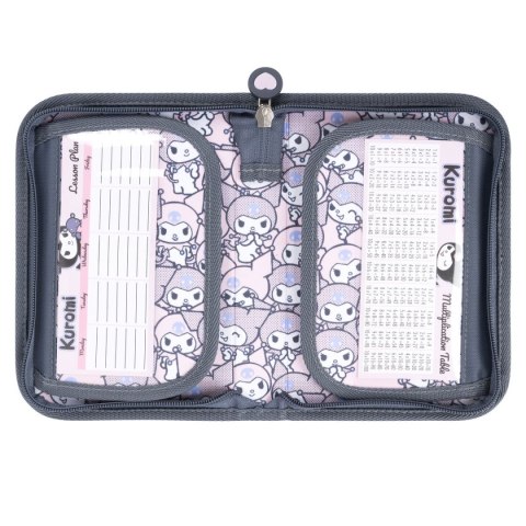 Piórnik KUROMI PINK 2 KLAPKOWY St.Majewski (bez wyposażenia)