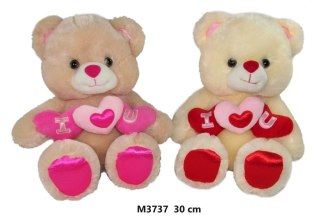 Pluszak miś z sercem 2 kolory [mm:] 300 Sun-Day (166487)