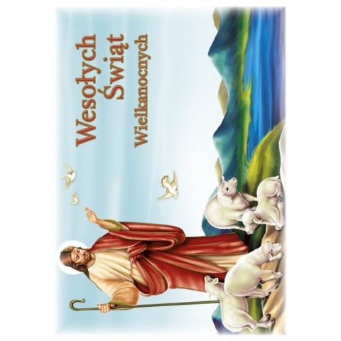 Pocztówka wielkanoc złocona Pol-mak (PLz)