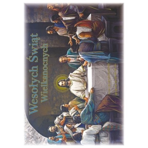 Pocztówka wielkanoc złocona Pol-mak (PLz)