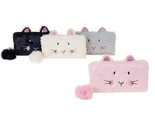 Portfel pluszowy z pomponem mix Adar (604001)