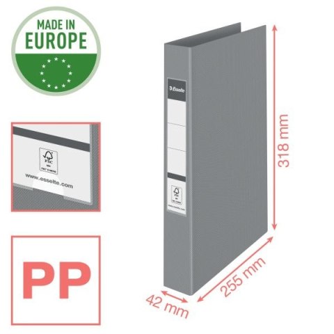 Segregator ringowy Colour Breeze A4 25mm zielony Esselte (626498)