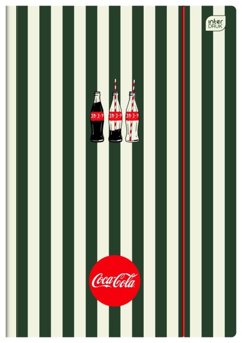 Teczka kartonowa na gumkę COCA COLA SOFT TOUCH A4 mix Interdruk