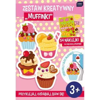 Zestaw plastyczny Muffinki Interdruk (ZESKREMUF)
