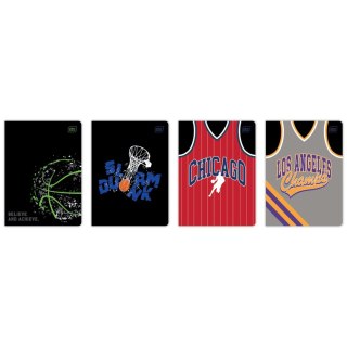 Zeszyt SPORT A5 32k. 70g krata Interdruk