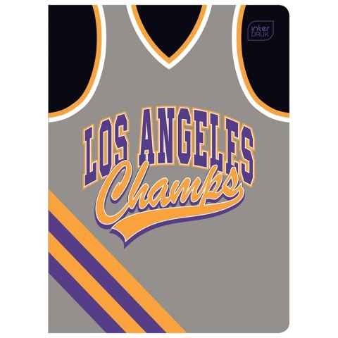 Zeszyt SPORT A5 32k. 70g krata Interdruk