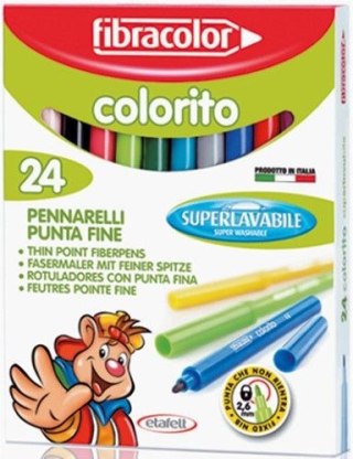 Flamaster colorito 24 kol. Fibracolor