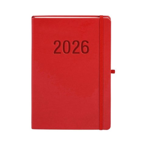 Kalendarz książkowy (terminarz) 2026 MEMOFIX TDW B5 Antra (CZARNY)