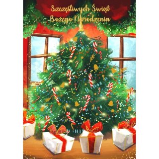 Kartka składana BN CHOINKA ZAPACH B6 Henry (5905701487912)