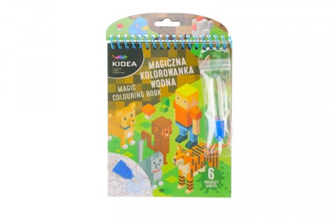 Kolorowanka Game MAGICZNA WIELORAZOWA KOLOROWANKA WODNA Derform (MWKWNKA)