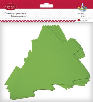 Ozdoba piankowa Craft-Fun Series choinki 8 szt. Titanum (AD099)