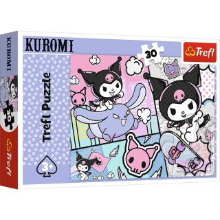 Puzzle Zabawy z Kuromi 30 el. Trefl (18325)
