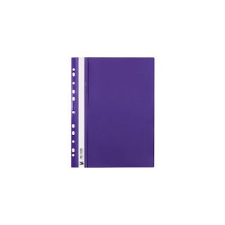 Skoroszyt sztywny zawieszany fioletowy A4 fiolet PVC PCW 160mic. 150g Tres (SKWA4/FIO)