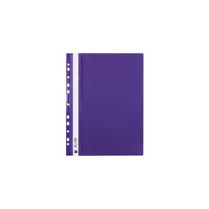 Skoroszyt sztywny zawieszany fioletowy A4 fiolet PVC PCW 160mic. 150g Tres (SKWA4/FIO)