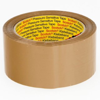 Taśma pakowa 48x66 [mm x m] brązowa Scotch (371)
