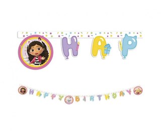 Baner Gabbys Dollhouse - Happy Birthday Godan (95761)