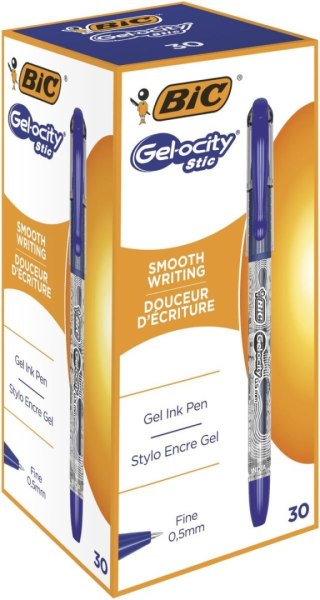 Długopis żelowy GEL_OCITY wkład niebieski 0,5mm Bic (1010266)