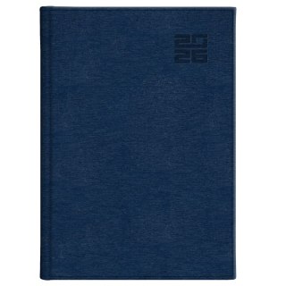 Kalendarz książkowy (terminarz) TYGODNIOWY ALUMINIUM GRANATOWY A4 Wydawnictwo Wokół Nas (237 A4TB)