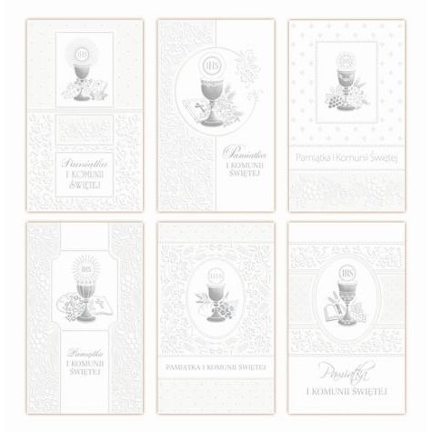 Kartka składana komunia DL Merigraf (5902221806902)