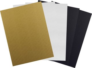 Karton falisty Craft-Fun Series A4 3 kolory Titanum