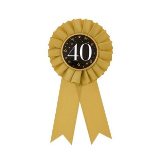 Kotylion jubileuszowy 40 złoty Godan (YH-KJ40)