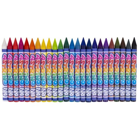 Kredki świecowe GRAFIONOWE 24 kol. Astrino (316121002)