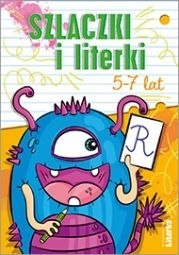 Książeczka edukacyjna Szlaczki i literki 4-6 lat Literka