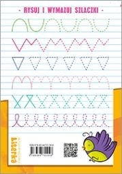 Książeczka edukacyjna Szlaczki i literki 4-6 lat Literka