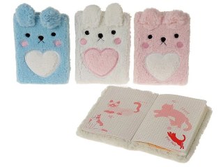 Notes (notatnik) pluszowy, mix B6 krata [mm:] 190x140 Adar (601741)