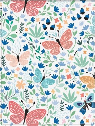 Okładka na dokumenty Pionowa BUTTERFLIES Biurfol (OD-21-41)