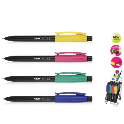 Ołówek automatyczny PL1 Touch 0,5mm Milan (185010920)