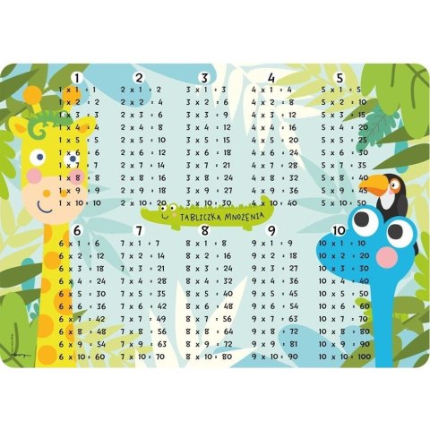 Podkład na biurko tabliczka mnożenia mix PVC PCW Henry (5907222713679)