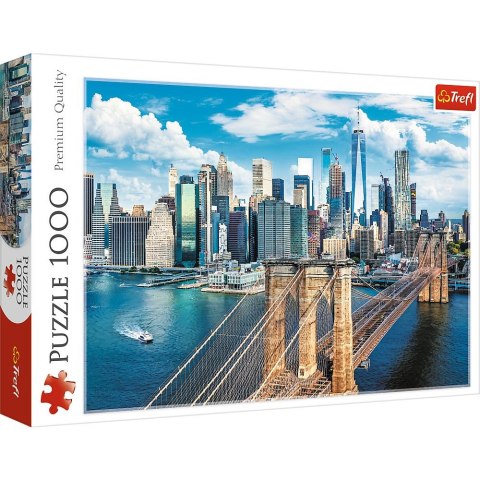 Puzzle Most Brookliński , Nowy Jork, USA 1000 el. Trefl (10725)