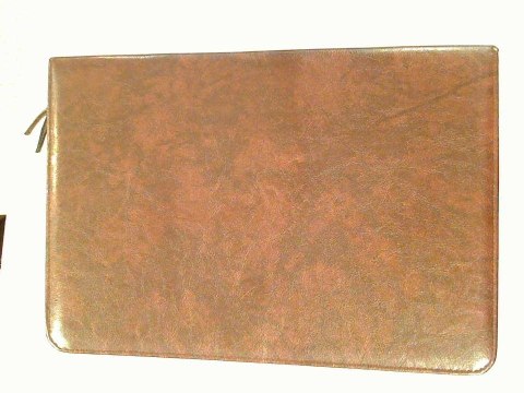 Teczka konferencyjna BUSINESS bez rączki A4 koniakowy ekoskóra [mm:] 360x260 Jan-Pol Bis (AK-03N)