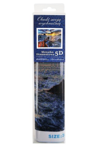 Zestaw kreatywny Diamentowa mozaika 30x40cm Zachód słońca Flamingo Line (TMR21285)