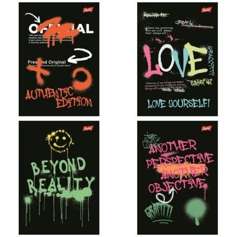 Zeszyt Spray Vibe A5 60k. 70g krata Unipap