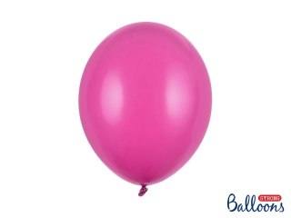 Balon gumowy Strong Pastel Hot Pink 100 szt. różowy pastelowy 300mm Partydeco (SB14P-006)